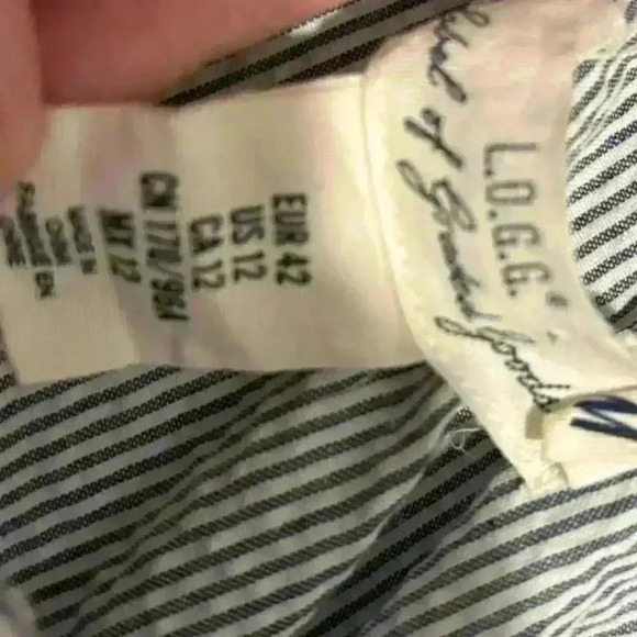 H&M L.O.G.G Seersucker Dress - Picture 7 of 7